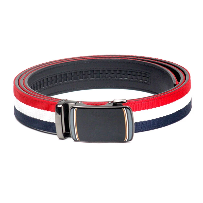 Fashion leather automatic buckle Genuine leather belt