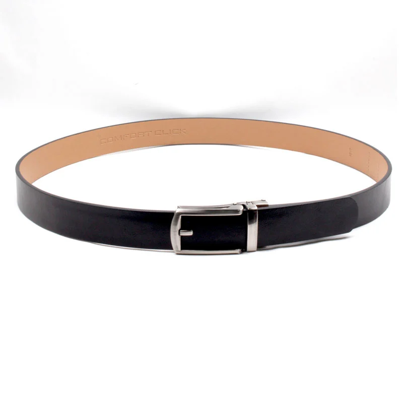 Fashion leather automatic buckle Genuine leather belt