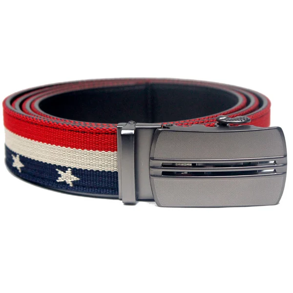 Fashion leather automatic buckle Genuine leather belt
