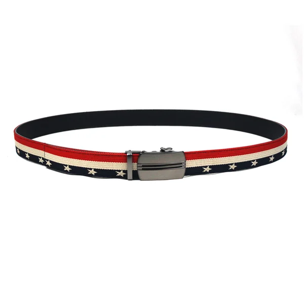 Fashion leather automatic buckle Genuine leather belt