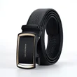 Fashion leather automatic buckle Genuine leather belt