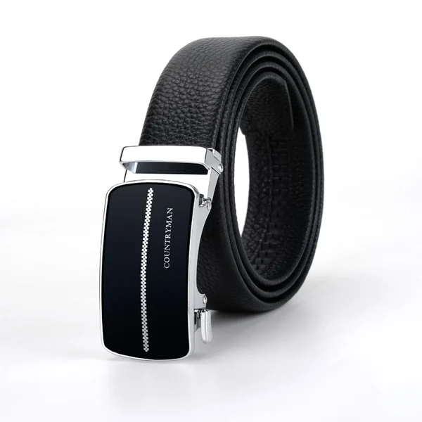 Unique Design Cow  leather automatic buckle Belt for man