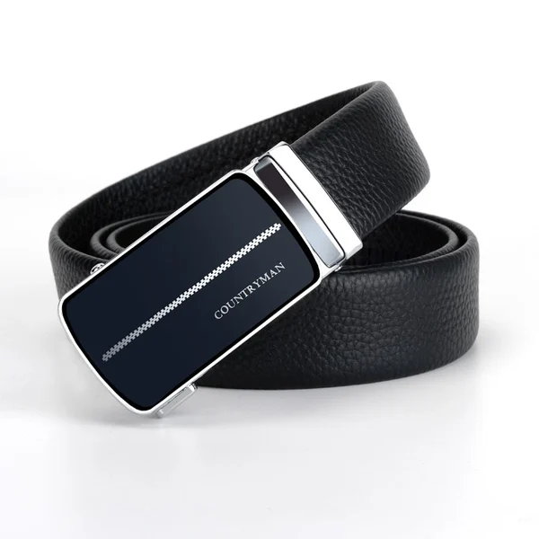 Unique Design Cow  leather automatic buckle Belt for man