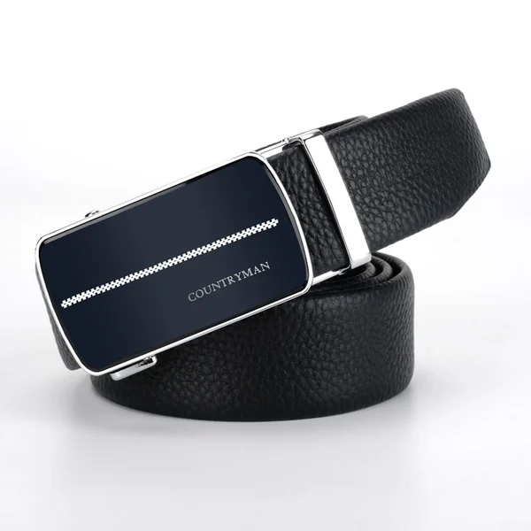 Unique Design Cow  leather automatic buckle Belt for man