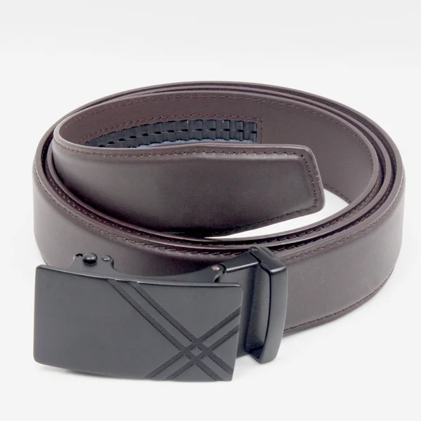Fashion leather automatic buckle Genuine leather belt