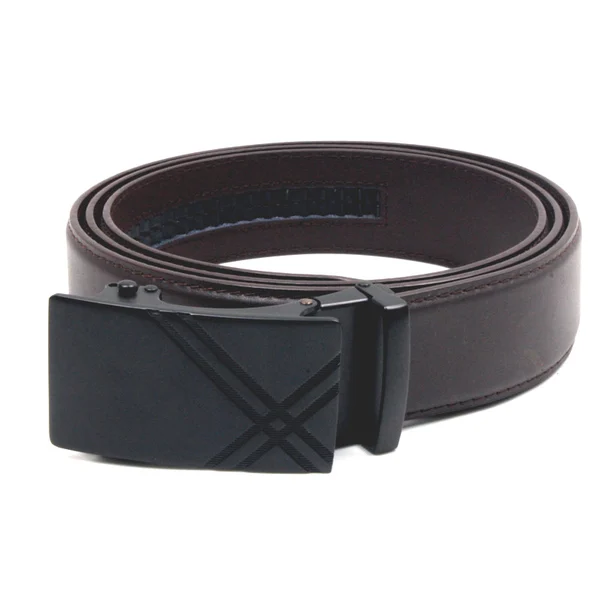 Fashion leather automatic buckle Genuine leather belt