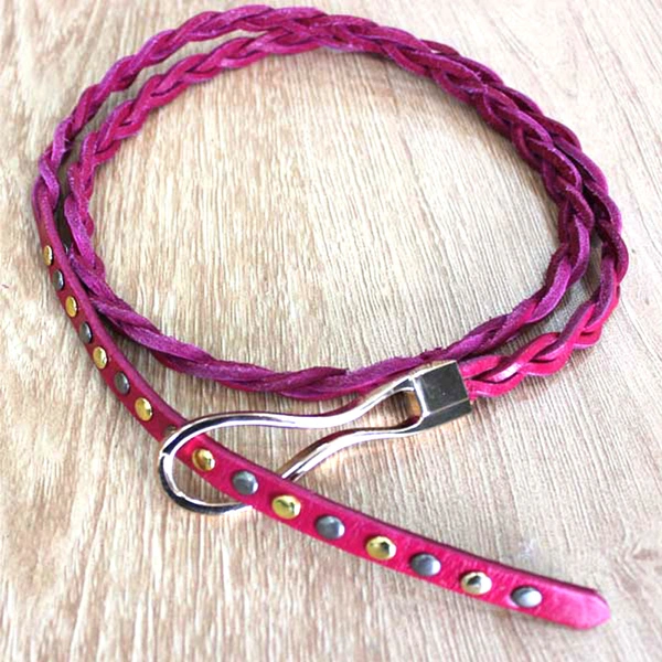 Ladies Cowhide Leather Belt for Women