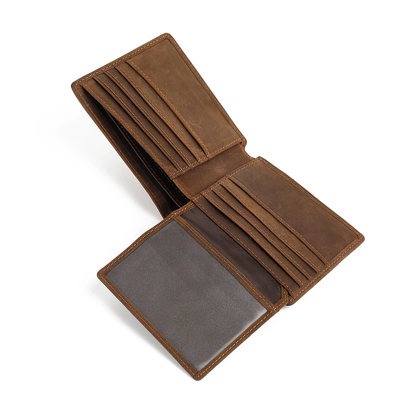  Mens Bifold Thin Wallet RFID Blocking Slim Minimalist Front Pocket  