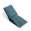 Nice Color Custom Bifold RFID Blocking Genuine Leather Wallets for Men