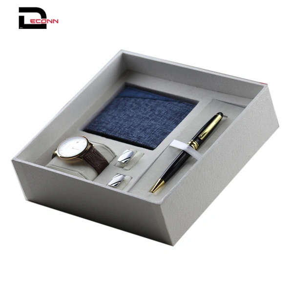 Festive Event Beautiful Gift Cufflinks Watch Pen Wallet Men's Gift Set
