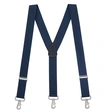 Men Adjustable Suspenders with Elastic Straps Y-Back Construction 