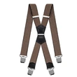 Suspenders X-Back  Adjustable Heavy Duty Clip Suspenders for Men Women