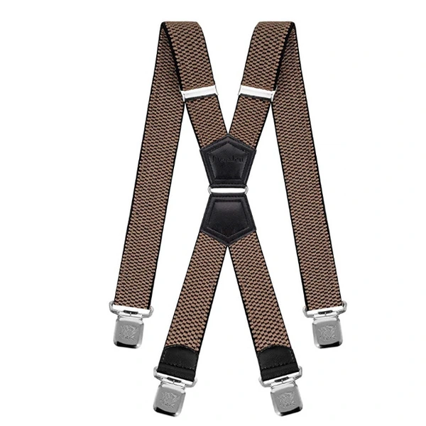 Suspenders X-Back  Adjustable Heavy Duty Clip Suspenders for Men Women