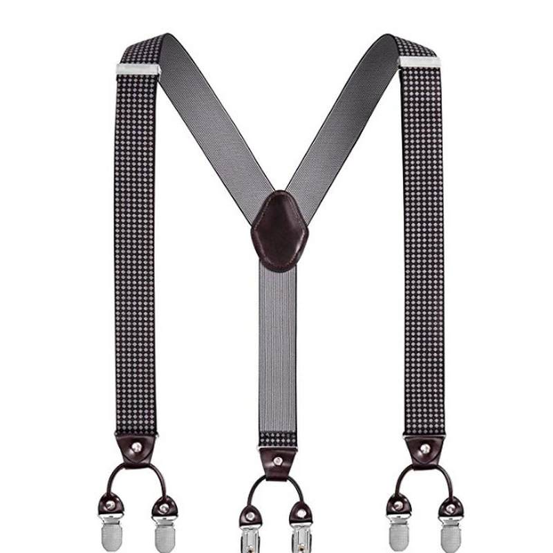 Factory Promotion Men's Y uspenders for Under or Over Clothing