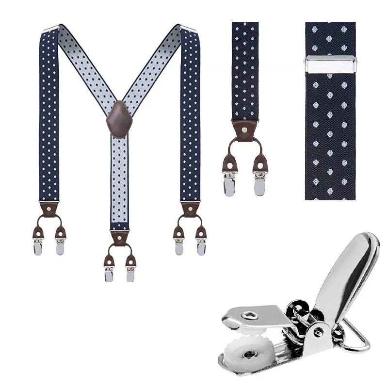 Factory Promotion Men's Y uspenders for Under or Over Clothing