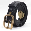Mens  Full Grain  leather Jean Belt  