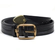 Mens  Full Grain  leather Jean Belt  