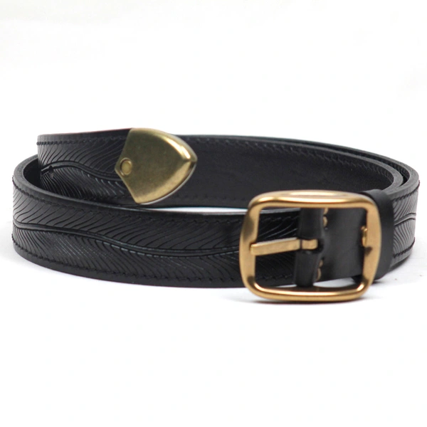 Mens  Full Grain  leather Jean Belt  