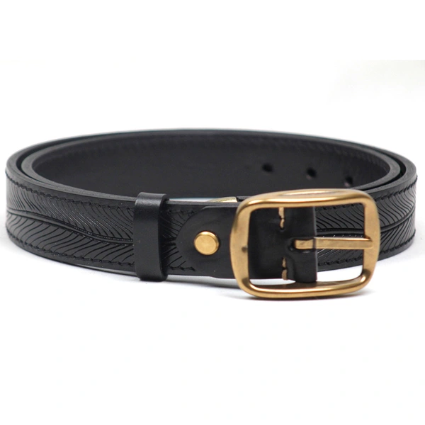 Mens  Full Grain  leather Jean Belt  