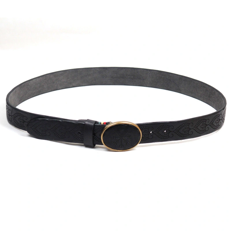 Mens  Full Grain  leather Jean Belt  