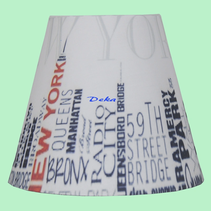 Words ivory fabric shade