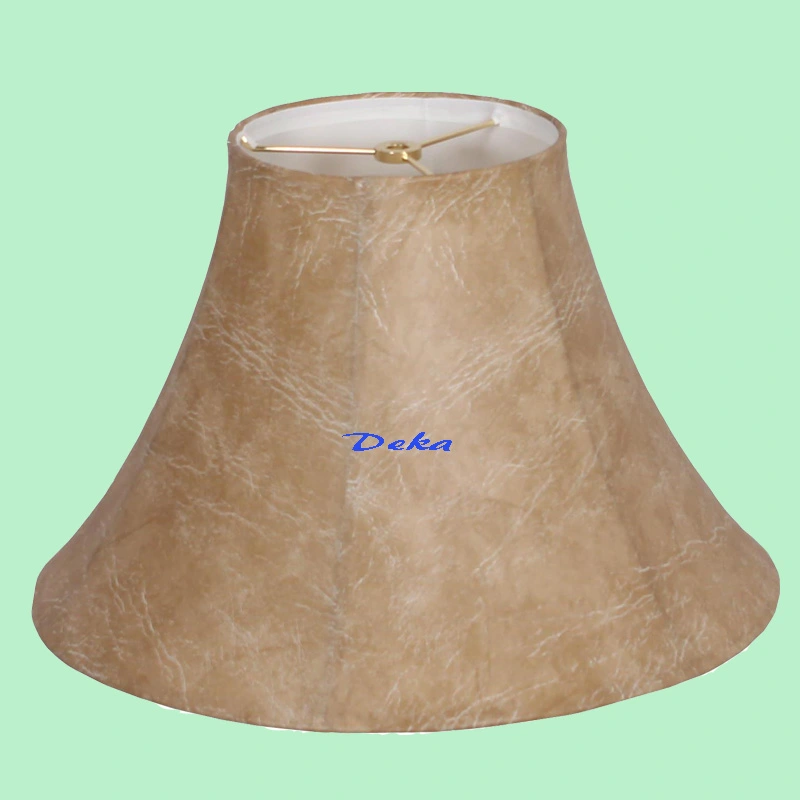 Faux leather shade