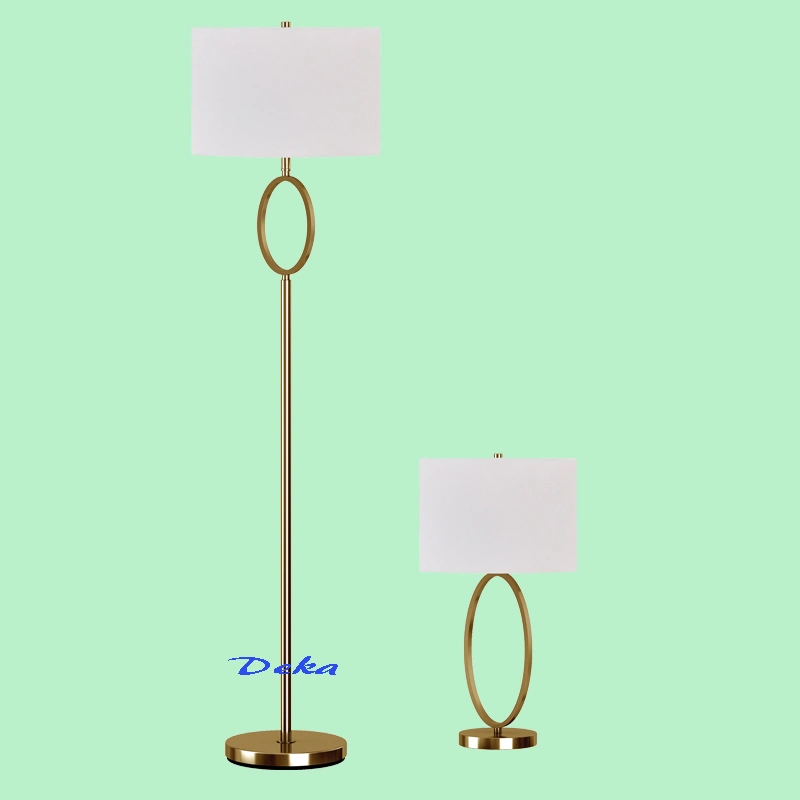 2 Pieces brass cycle metal  lamp set