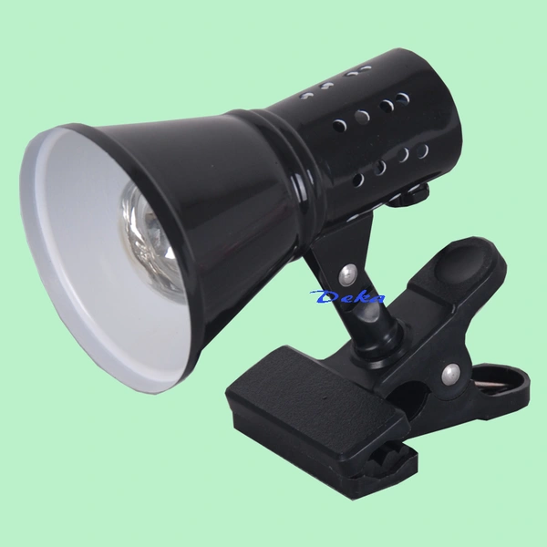 Black clip spot light
