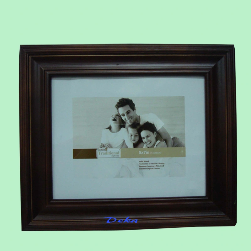 Wooden picture frame