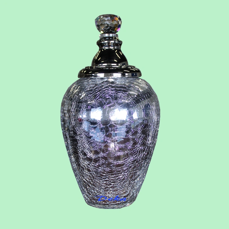 Crack glass style decoration