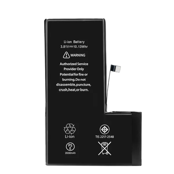Replacement iPhone Xs battery 2658mAh mobile phone battery factory