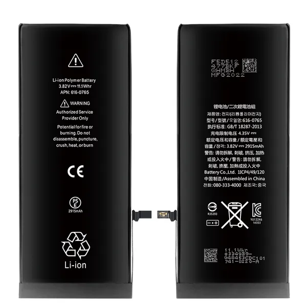 Replacement iPhone 6P battery 2915mAh mobile phone battery factory