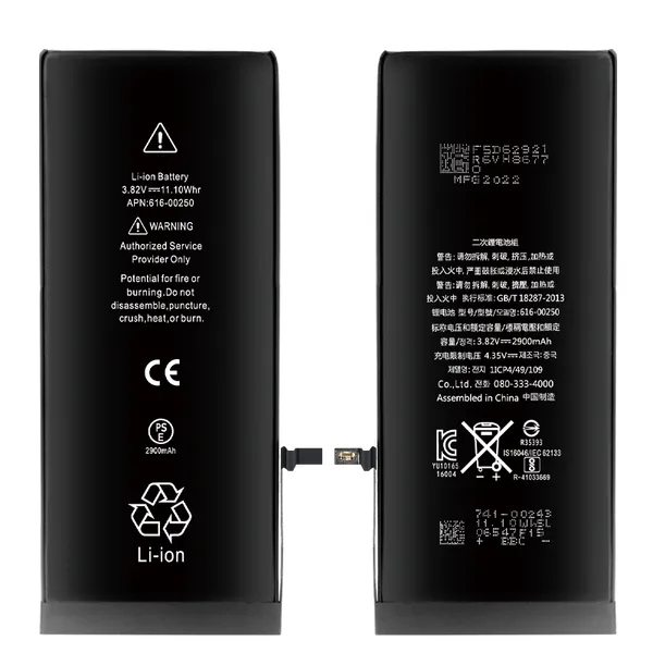 Replacement iPhone 7 Plus battery with 2890mAh mobile phone battery