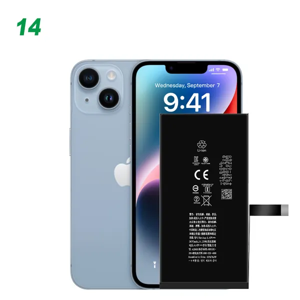 Replacement iPhone 14 A2863 battery highcapacity phone battery factory