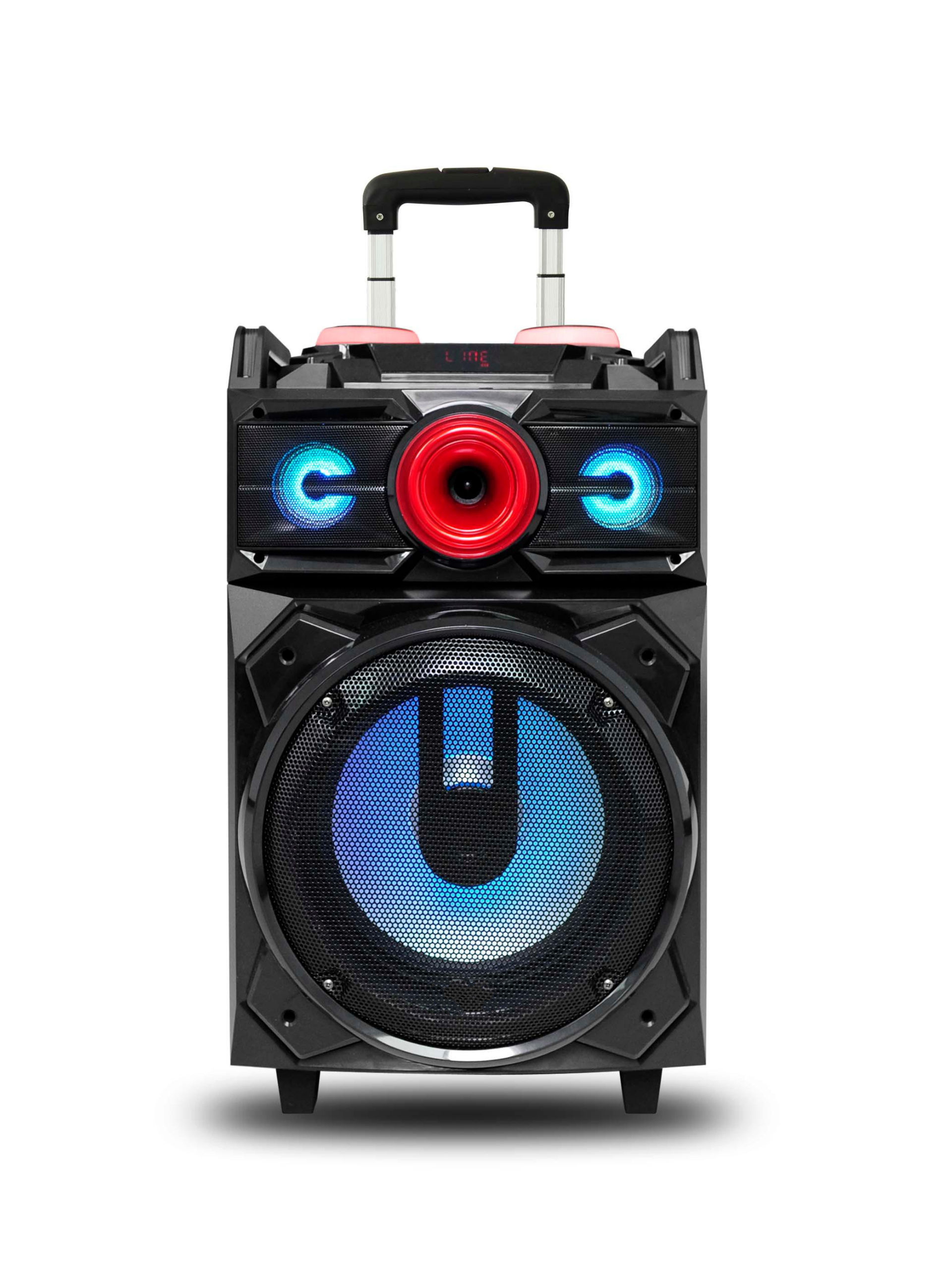 High quality good sound bass trolley outdoor speaker
