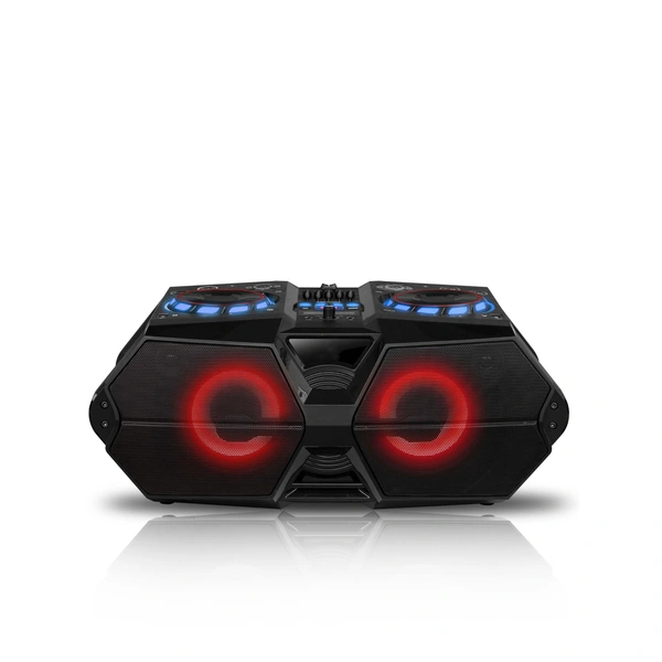 High quality sound system wooden super bass big power portable speaker