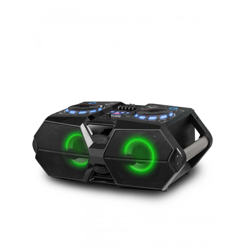 High quality sound system wooden super bass big power portable speaker