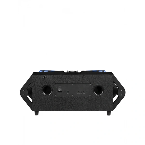 High quality sound system wooden super bass big power portable speaker