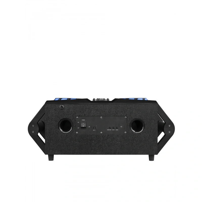 High quality sound system wooden super bass big power portable speaker