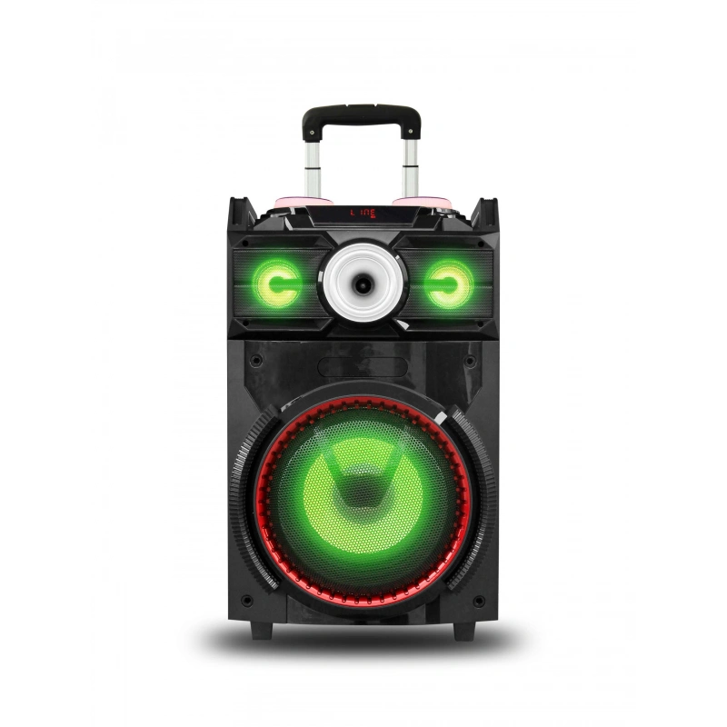 Bluetooth trolley 10'' audio dj party speaker