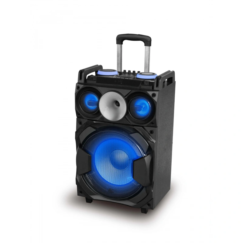Trolley audio subwoofer bass outdoor speaker