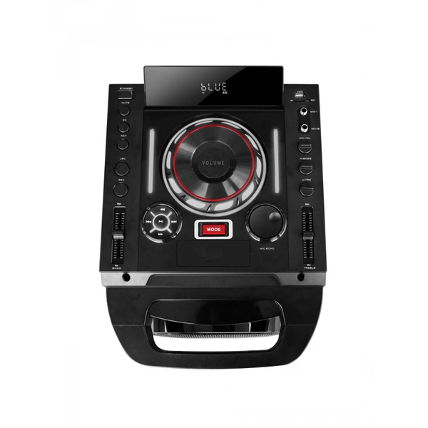 Bluetooth audio trolley bass dj party speaker