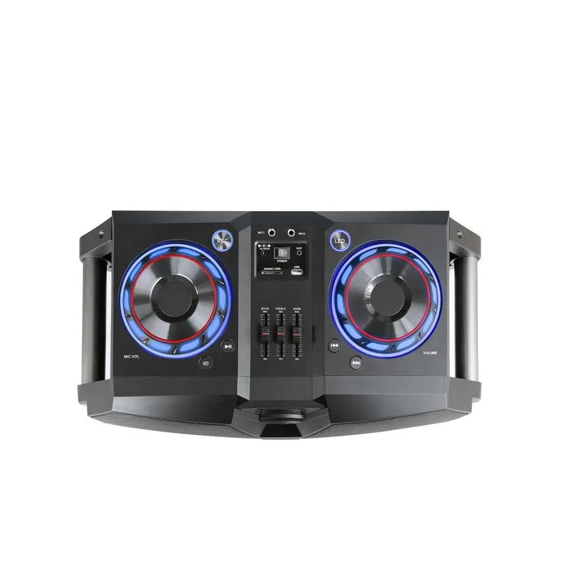 Party portable bluetooth dj woofer speaker