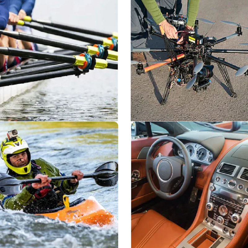 The application of carbon fiber sheet