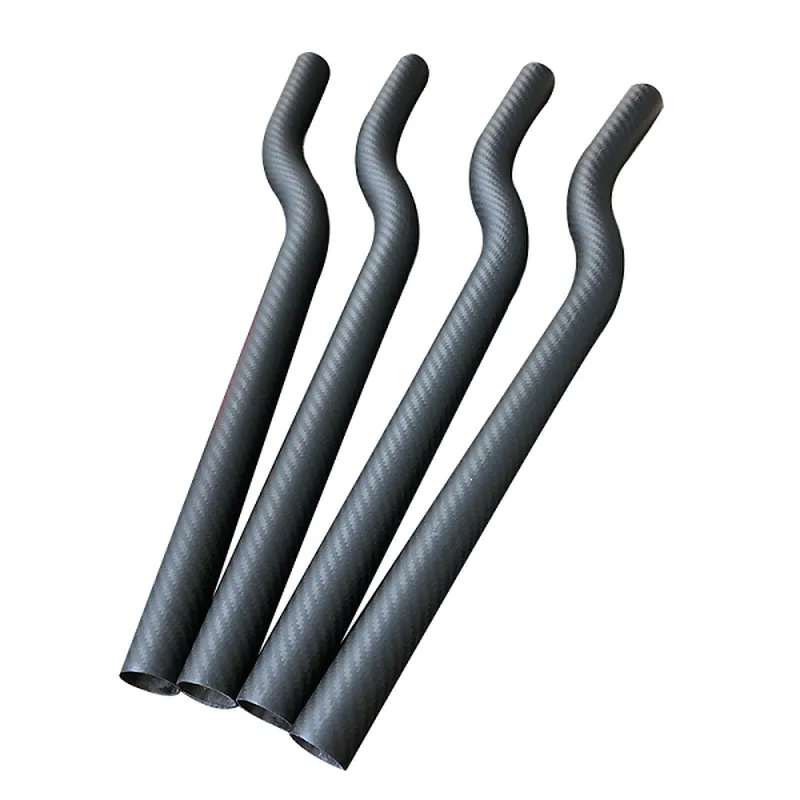 Custom Made CNC Bent Hollow Carbon Fiber Hollow Tube