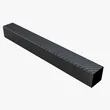 High strength carbon fiber rectangular hollow tube