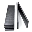 25mm Laminlate 3K woven carbon fiber strip sheet