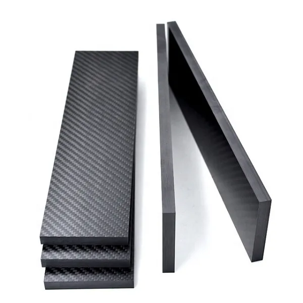 25mm Laminlate 3K woven carbon fiber strip sheet