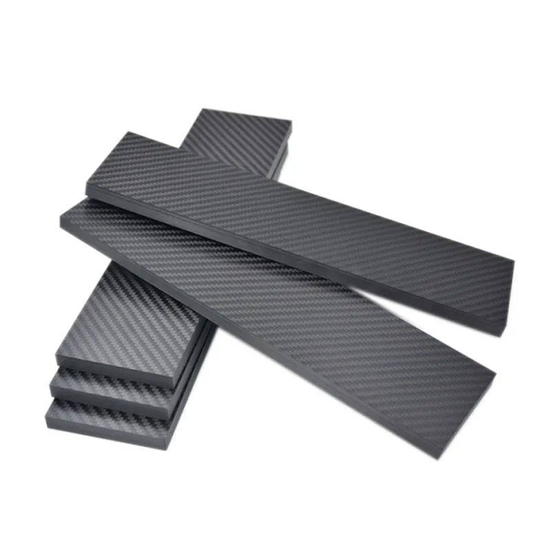 25mm Laminlate 3K woven carbon fiber strip sheet