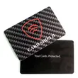 Custom Carbon Fiber Business Cards with logo Printing